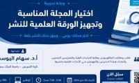 ورشة عمل بعنوان: مهارات اختيار المجلة العلمية المحكمة لتجهيز الورقة العلمية للنشر